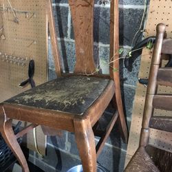 3 Antique turn of the century chairs all original
