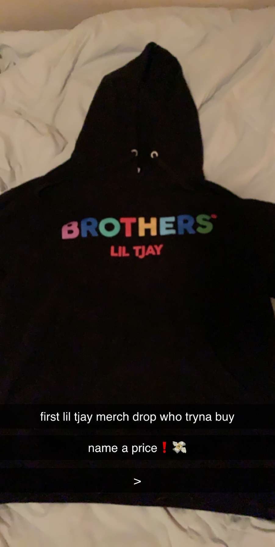 Lil Tjay First Merch Drop ‘Brothers’ Hoodie