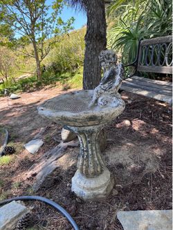 Bird Bath Cherub Angel Statue