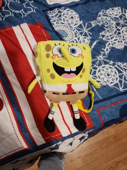Sponge Bob Plush Back Pack