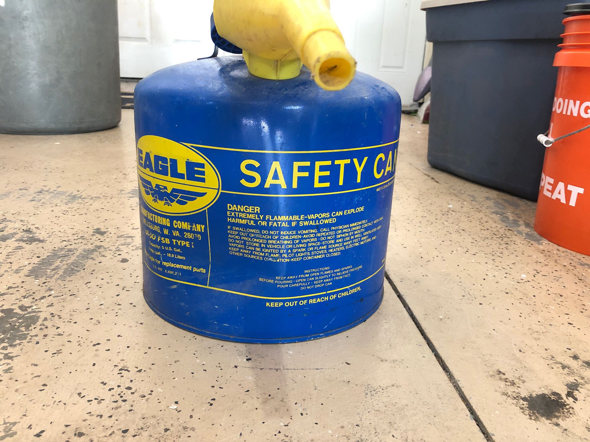 Kerosene Safety Can