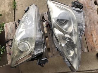 Lexis IS oem headlights and aftermarket bumper