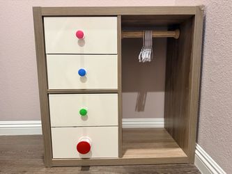 Custom IKEA Montessori Toddler Wardrobe