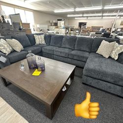 Eltman Sectional Sofa Couch With İnterest Free Payment Options 