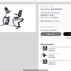 Star Trac Pro Recumbent Bike