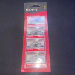 Sony MicroCassette MC-60  Pack Of 4