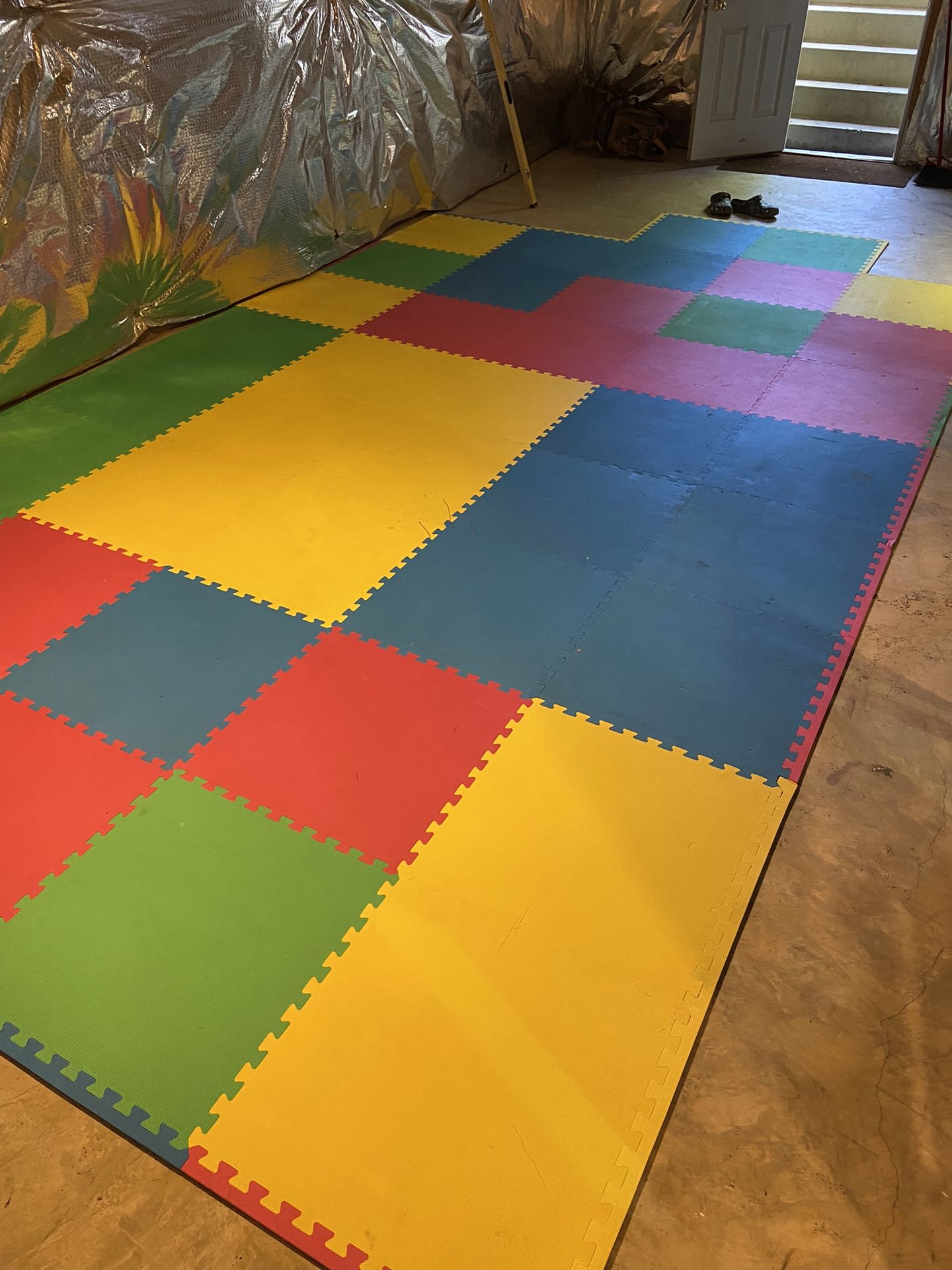 Rubber Floor Tiles 24inch Squares 