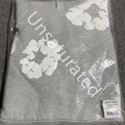 Denim Tears Hoodie Grey Size Medium Authentic 