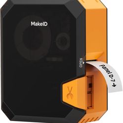 Makeid P31 Industrial Label Maker, Thermal Transfer Label Printer Portable Bluetooth Labeler with 0.71" W x 26.24ft L Label, Wire and Cable Labeling M