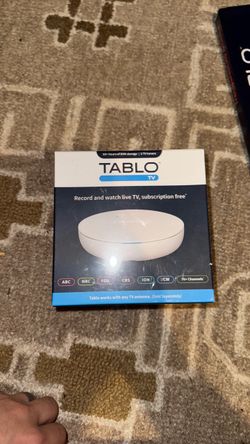 Tablo tv box and Tablo tv antenna
