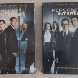 Person of Interest DVD Seasons 2 & 3 - All Complete