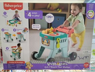 Laugh & Learn 4-in-1 Snack Cart Walker