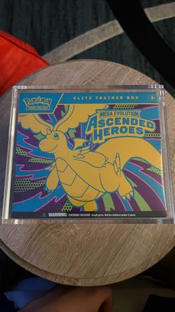 Pokémon Mega Evolution Ascended Heroes Elite Trainer Box