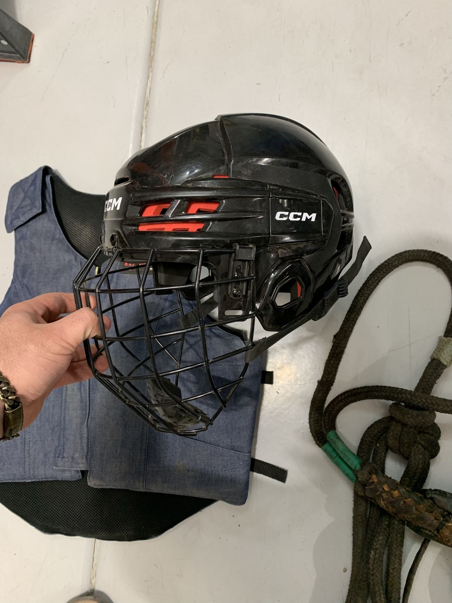 CCM Bullriding/ Hockey helmet