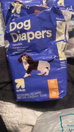 Xs dog diapers