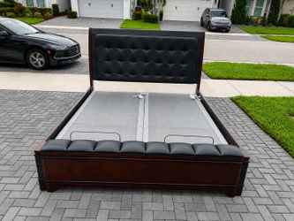King Size Tempur-Pedic Adjustable Bed Frame With Remote