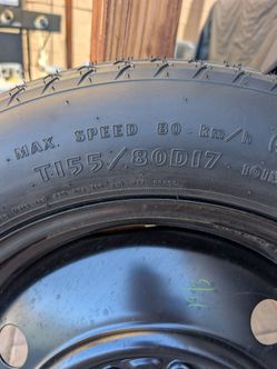 Goodyear spare tire and wheel