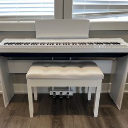 Yamaha P-125 White Digital Piano