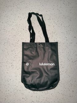 Lululemon Black Reusable Tote Bag