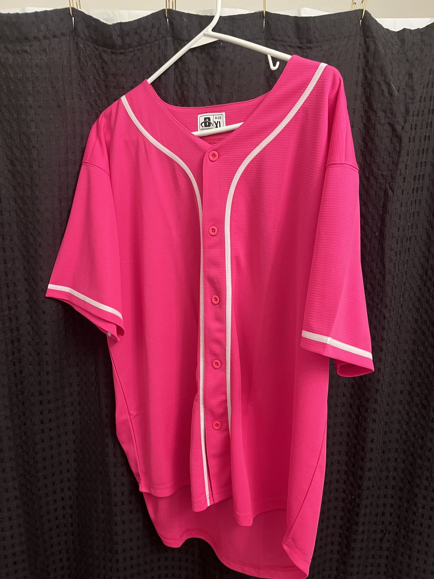 Pink Baseball Jersey / XL