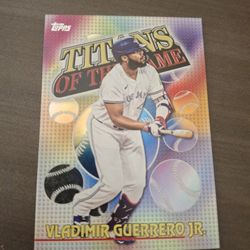 2026 Topps Series 1 Vladimir Guerrero Titans Of The Game