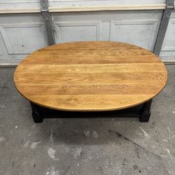 Wooden Wing Coffee Table