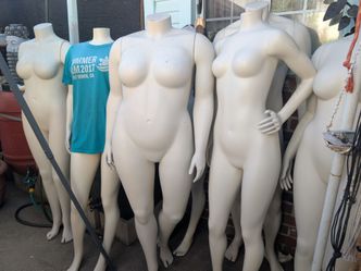 Plastic Resin Live Size Mannequins