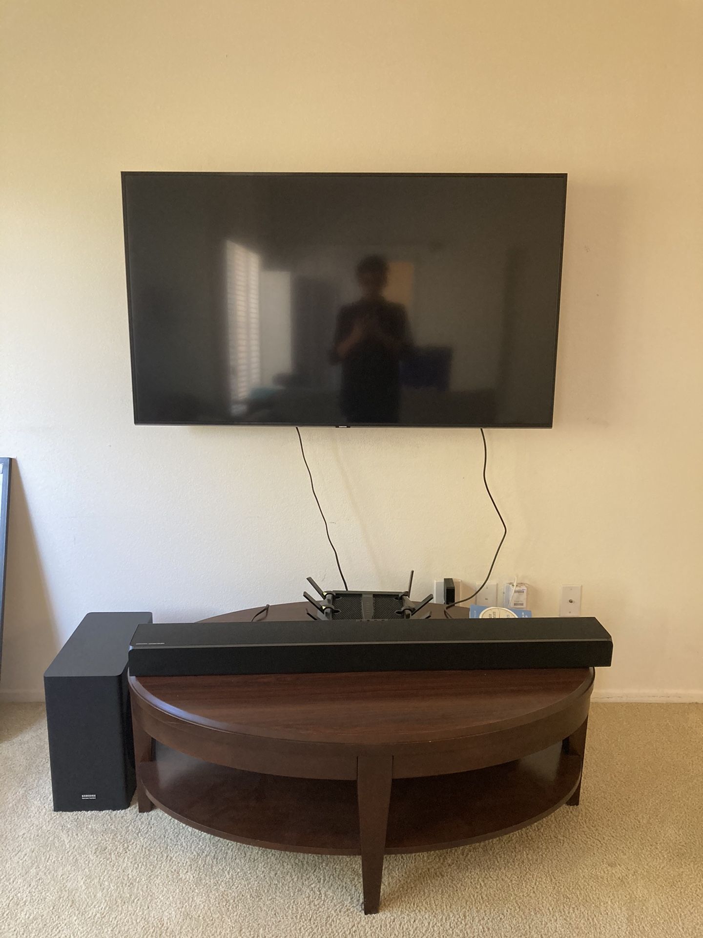 55 Inch Samsung Q80 QLED 4K Smart Tv