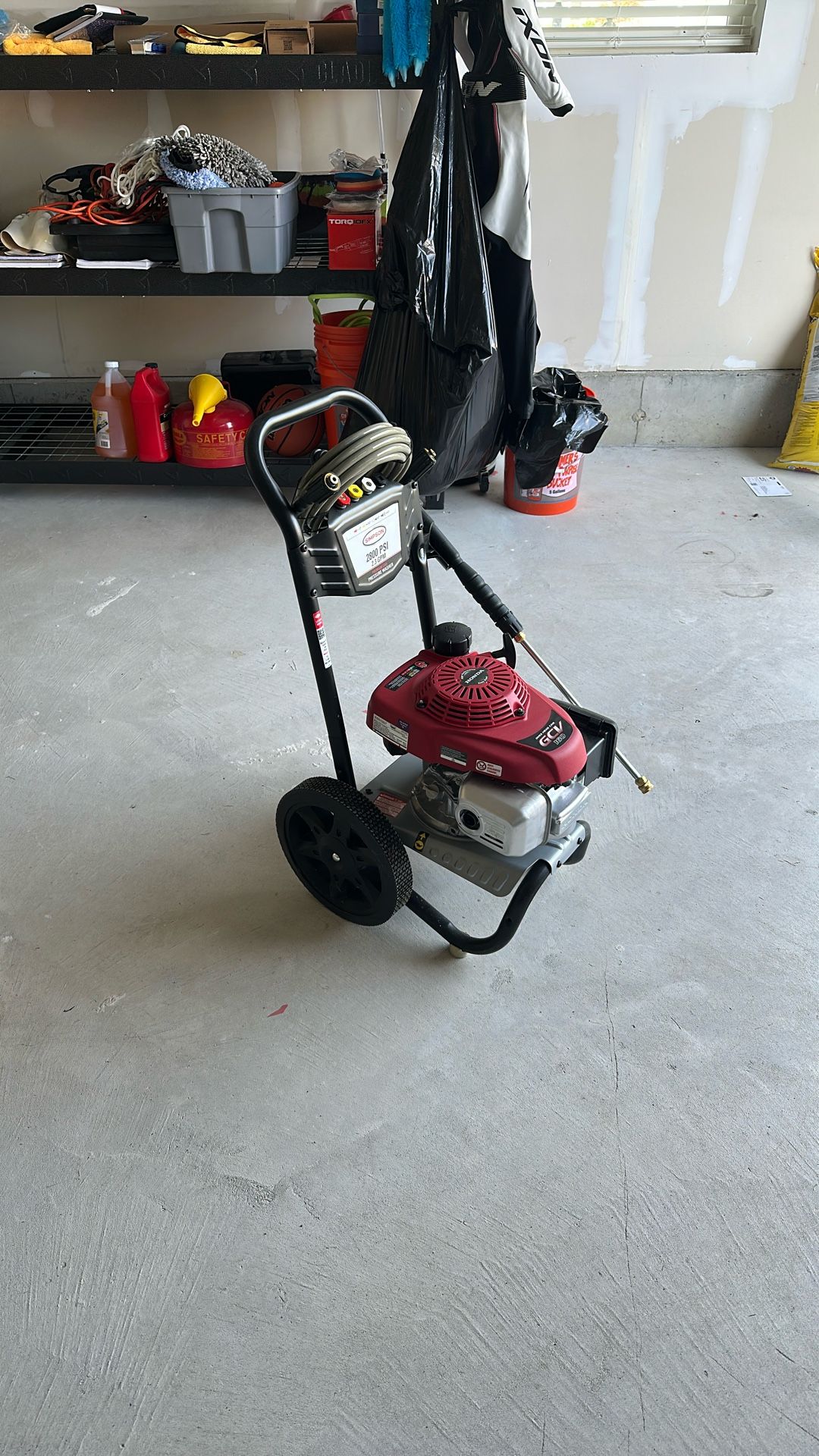 Simpson 2800 Psi Gas Pressure Washer