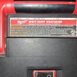 Milwaukee Wet/Dry vac 