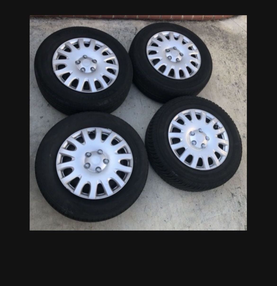 4 - 215/65r16 5x114.3 5x4.5 Toyota Sienna Tacoma Camry Altima Sentra ...