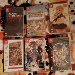 NINTENDO SWITCH GAMES BUNDLE BRAND NEW SEALED  Open To Reasonable Offers 