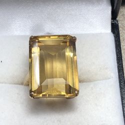 14 Kt Gold & Citrine Ring Sale & All Antique Ring Sale 
