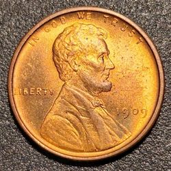 1909 V.D.B Wheat Penny