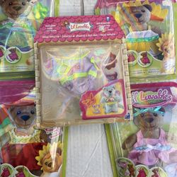 New Lil Lovables Bear Plush Or Doll Outfits 5 For $10