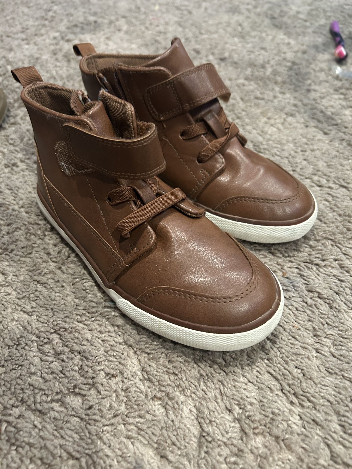 Toddler Boys Leather Boots