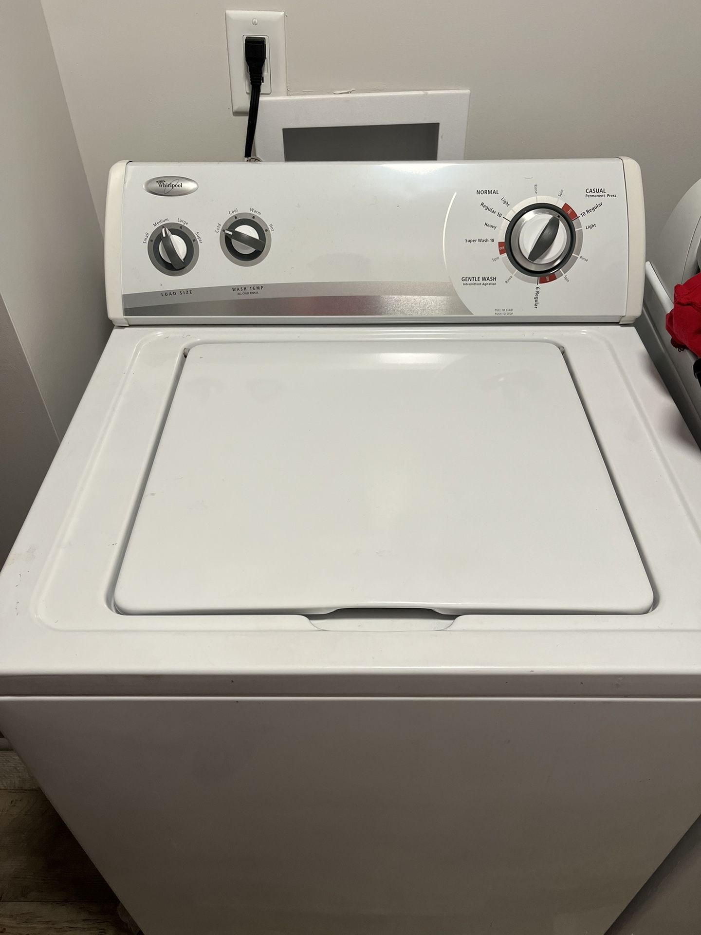 Whirlpool Washer