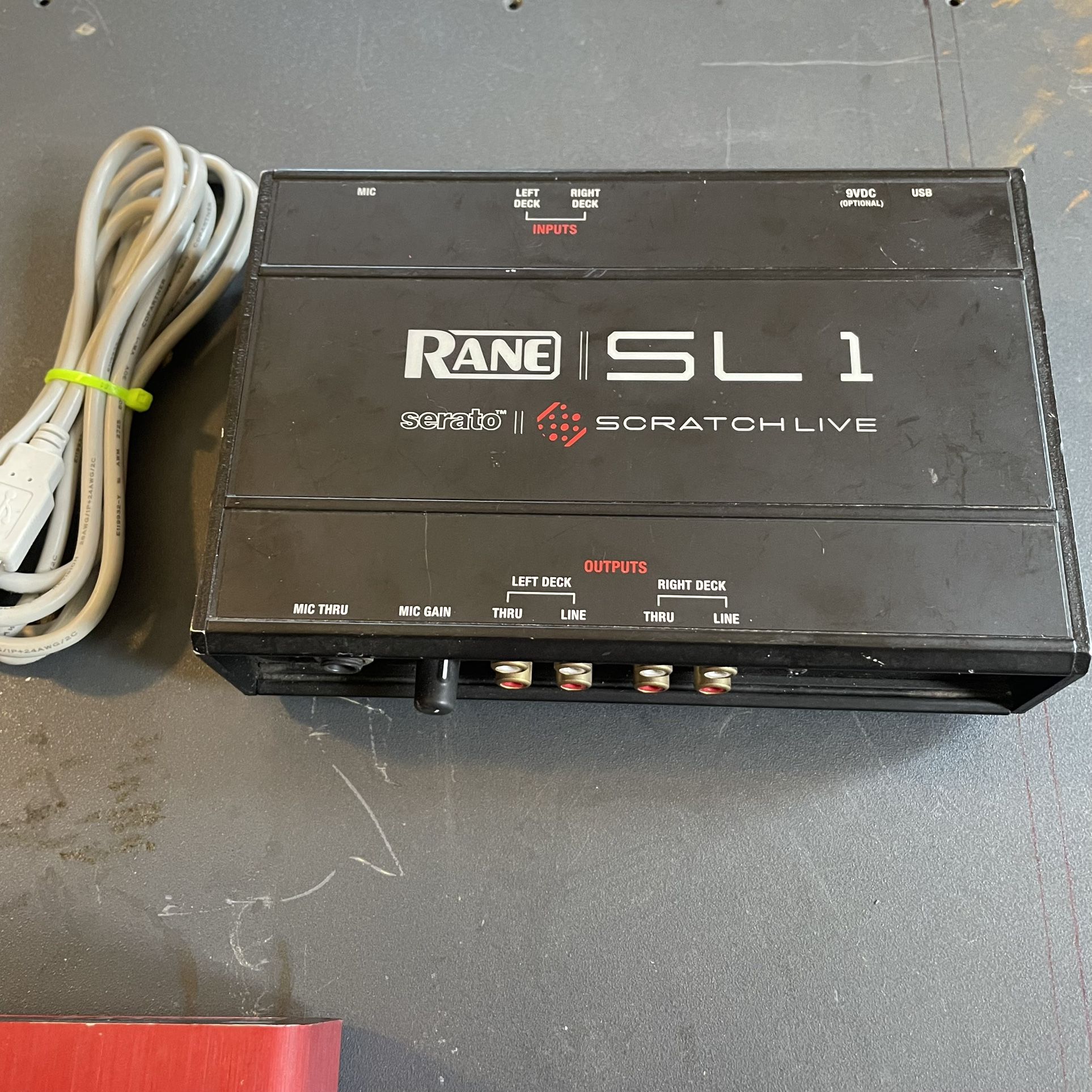 SCRATCH LIVE 1 SERATO RANE RANE SL 1 interface // SERATO 'scratch