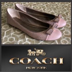 Coach ‘Dorie’ Napa & calf leather ballet flats (7)