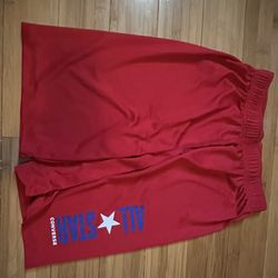 Converse All Star Red Womens Size XL Shorts READ DESC