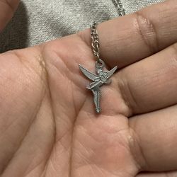 Silver Tinkerbell Necklace