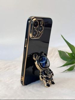 Phone Case With Astronaut PopSocket Grip Iphone 13 Pro Max