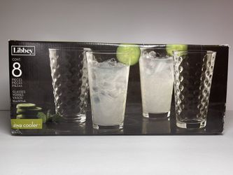 Libbey 8 Piece Drinking Glasses 