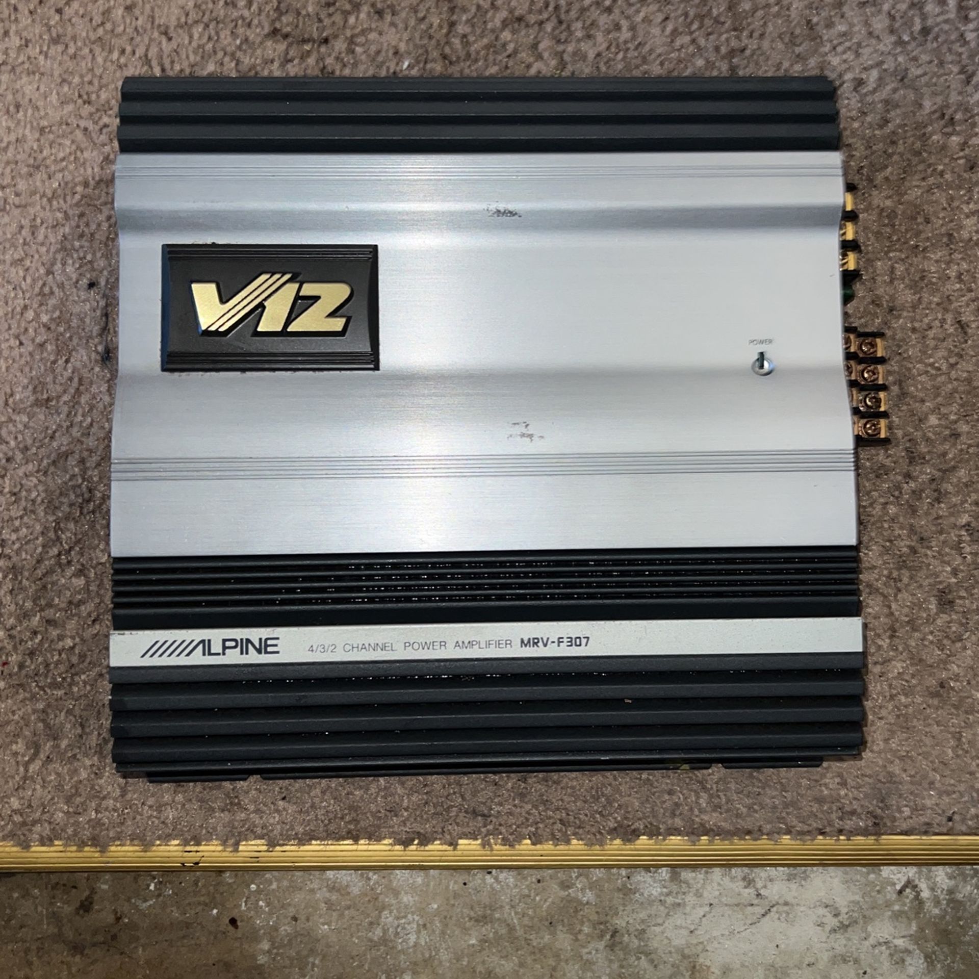 Alpine 4/3/2 channel power amplifier, MRV – F307