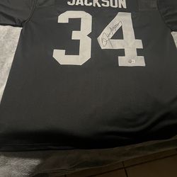 Bo Jackson Signed Raiders Jersey