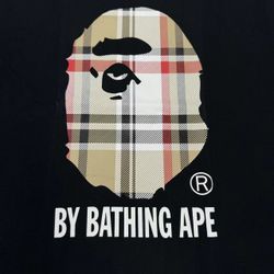 Black Burberry Big Ape shirt 