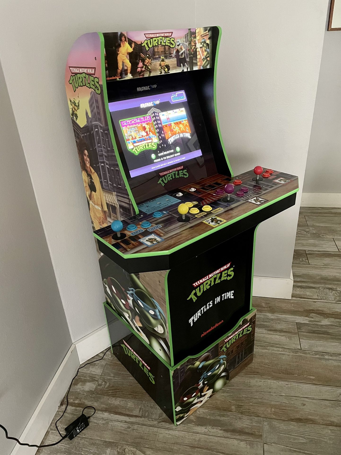 Arcade 1Up Teenage Mutant Ninja Turtles Arcade Machine