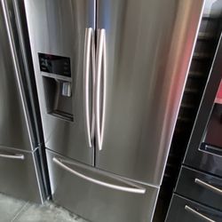 Samsung Refrigerator French Door Stainless Steel Counter Depth 