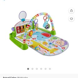 Fisher Price FVY57 Deluxe Kick & Play Piano Gym Play Mat with Toys & Piano Keys