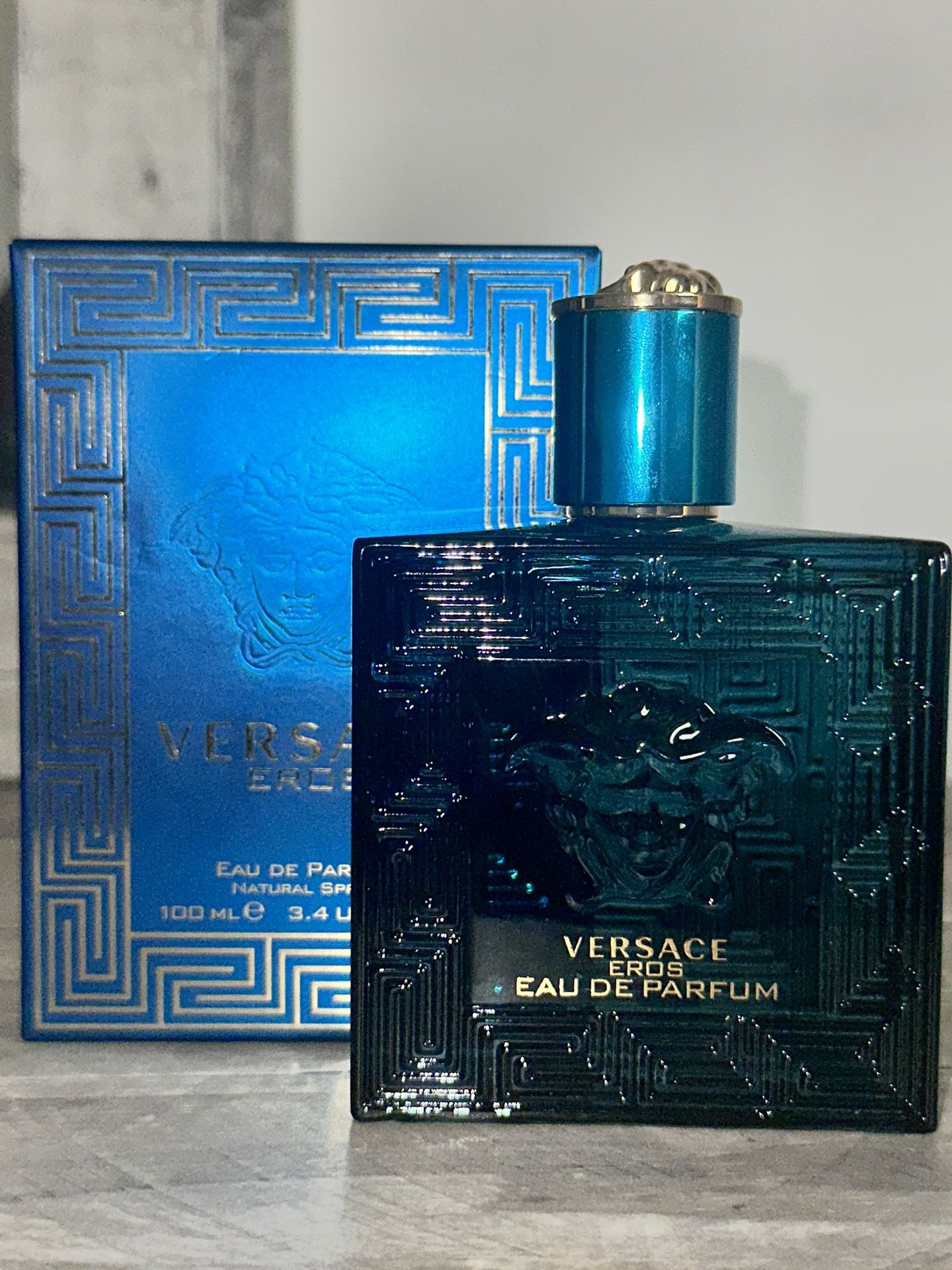 Versace Eros Eau de Parfum (100ml / 3.3 fl oz) – Brand New